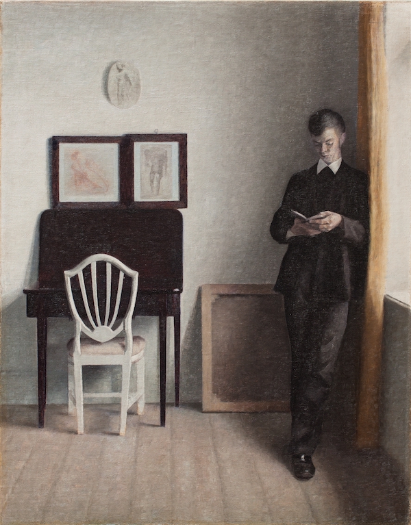 Interior with a Young Man